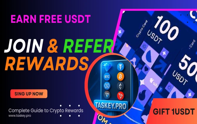 How to Earn Free USDT with Taskey.pro: Complete Guide to Crypto Rewards