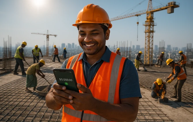 Skyscraper Dreams: How One Rooftop Worker Earned $5,000 That Changed His Life