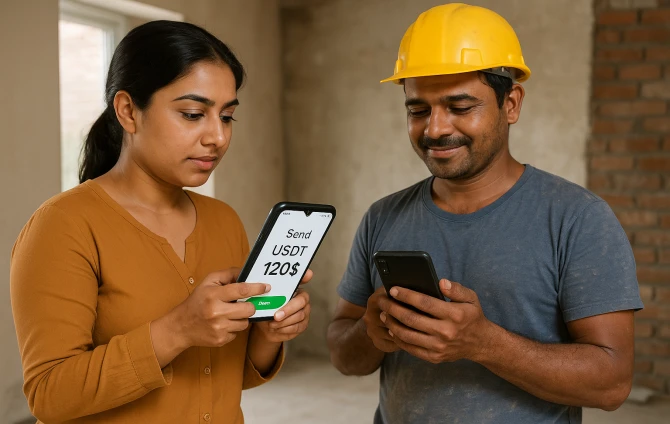A Trust Beyond Borders: How a Wife’s USDT Transfer Revealed the Power of Crypto in Real Lives