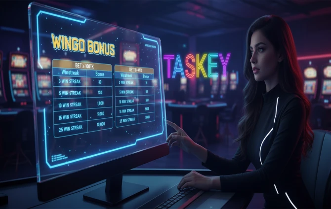 TASKEY WINGO BONUS: Master the Winstreak and Claim Your Daily Cash Rewards!